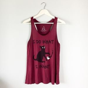Bear Dance “I Do What I Want” Cat Tank